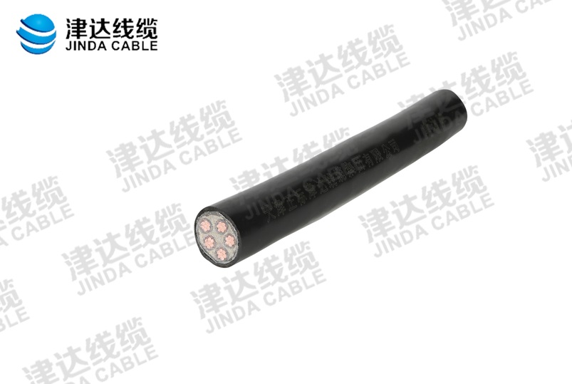 YJV22 鋼帶鎧裝交聯(lián)聚乙烯絕緣聚氯乙烯護(hù)套電力電纜 5*10㎡
