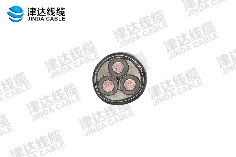 YJV22 鋼帶鎧裝交聯(lián)聚乙烯絕緣聚氯乙烯護(hù)套電力電纜 3*150㎡